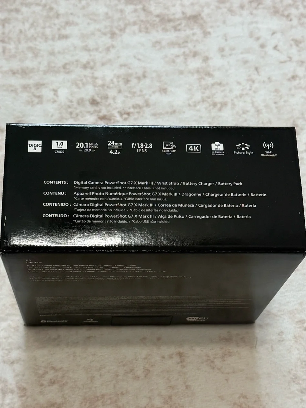 Canon G7X Mark III - Black